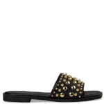 ENVIE FLAT SANDALS E96-19051 ΜΑΥΡΟ - Image 2