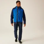 REGATTA Sacramento X 3-in-1 Jacket | Olympian Blue Navy RMP374 OT2 WATERPROOF - Image 2