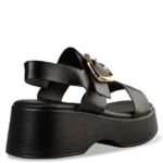 ENVIE FLATFORM SANDALS E84-21260 BLACK - Image 3