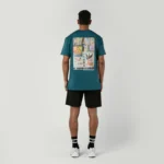 MYSTIC T-SHIRT FUNK TEE 35105.250230 695 TEAL - Image 2