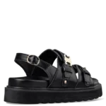 ENVIE FLATFORM SANDALS E32-21436 BLACK - Image 3