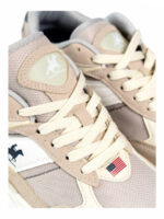 U.S. GRAND POLO SNEAKERS 15100/6040 BEIGE/LIGHT GREY - Image 4