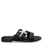 ENVIE FLAT SANDALS E96-21348 BLACK - Image 2