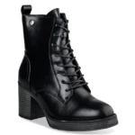 ENVIE MID HEEL BOOTIES V30-20251 BLACK - Image 5
