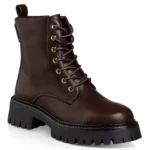 ENVIE COMBAT BOOTS E23-22047 ΚΑΦΕ - Image 2