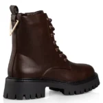 ENVIE COMBAT BOOTS E23-22047 ΚΑΦΕ - Image 3