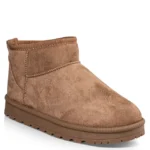 ENVIE FAUX SHEARLING BOOTIES V41-22076 ΚΑΜΕΛ - Image 2