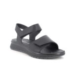 IGI&GO LEATHER ANATOMIC SANDALS 1159144 BLACK - Image 2
