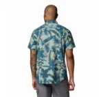 COLUMBIA RAPID RIVERS PRINTED SHORT SLEEVE SHIRT 1768931-435 - Image 3