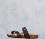 FLIVVER LEATHER ANATOMIC SANDALS 683572 BLACK - Image 2