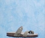 FLIVVER LEATHER ANATOMIC SANDALS 683572 KHAKI - Image 2