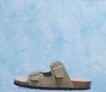 FLIVVER LEATHER ANATOMIC SANDALS 682878 KAKI - Image 2