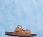 FLIVVER LEATHER ANATOMIC SANDALS 682878 TAN - Image 2
