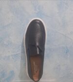 GIACOMO CARLO LEATHER SHOES LL Z-471 BLACK - Image 2