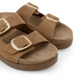 SEVEN ΔΕΡΜΑΤΙΝΑ ΣΑΝΔΑΛΙΑ 051 ΜΠΕΖ - Image 2