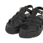 SEVEN SANDALS 619 ΜΑΥΡΟ - Image 3