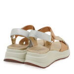 SEVEN SANDALS 133 ΠΛΑΤΙΝΑ ΑΣΗΜΙ ΡΟΖ ΧΡΥΣΟΣ - Image 3