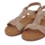 SEVEN SANDALS 217 ΡΟΖ ΧΡΥΣΟΣ - Image 3