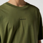 MYSTIC CONCEPT H1 OLIVE OVERSIZED FIT TEE - Image 4