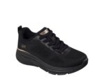SKECHERS BOBS SPORT ARCH FIT ULTIMATE COMFORT ELEV8 INSOLE 117720 BLACK - Image 4