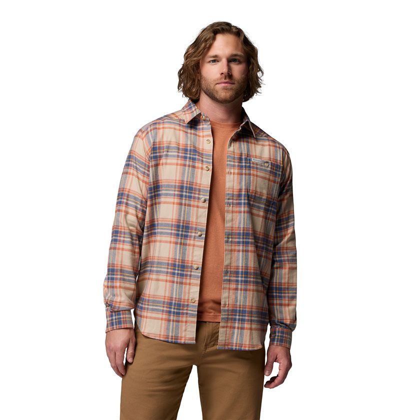 1617951_235_a2_om_conversion1 COLUMBIA CORNELL WOODS FLANNEL LONG SLEEVE SHIRT 1617951-235 - Image 1