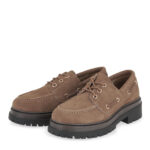 SEVEN BOAT SHOES 062 ΠΟΥΡΟ ΚΑΣΤΟΡΙ ΔΕΡΜΑΤΙΝΟ - Image 3