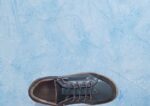 SAFE STEP Δερμάτινο Ανατομικό Sneaker με Κορδόνι και Φερμουάρ 25011 DARK OLIVE - Image 2