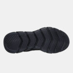 SKECHERS WATERPROOF MESH LACE UP 118111 BLACK - Image 3