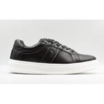 GREENSTEP SNEAKERS ΔΕΡΜΑΤΙΝΑ 25122 BLACK